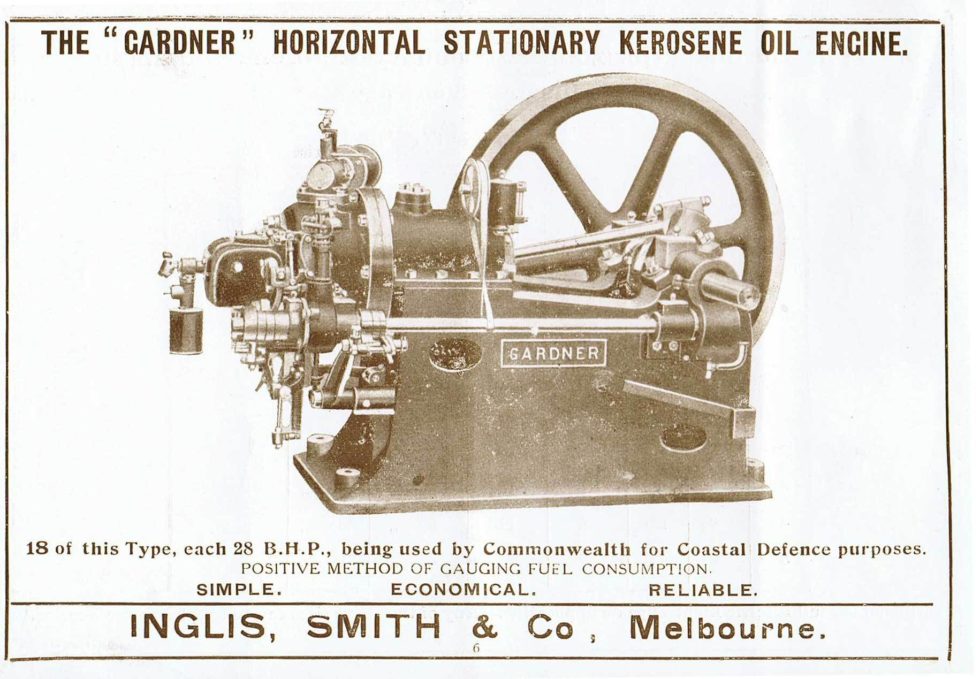 Gardner Horizontal Oil Engi