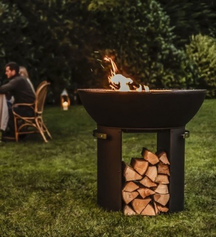Heofhc Hergom Zenith Outdoor Cast Iron Fire Pit 1300140 Living