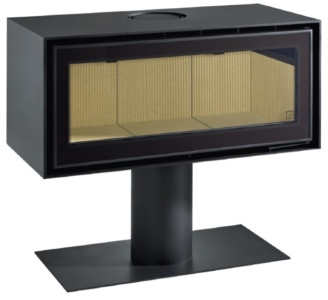 Adf Linea 100 B Heater Adh1000 F 102100 L3 Sv Studio With Optional Pedestal