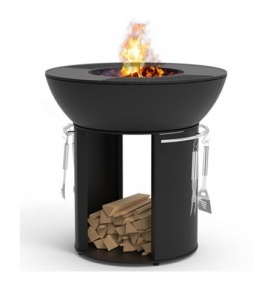 Heofhc Hergom Zenith Outdoor Cast Iron Fire Pit 1300140 Studio