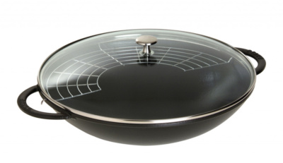 65050 Wok 37Cm Black Hr