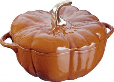 651501 Pumpkin Cocotte 24Cm Cinnamon Hr