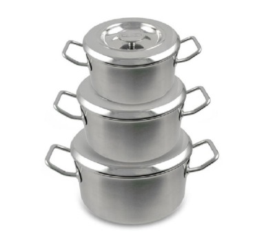 Agacookshop Ss Casserole Stack W3413