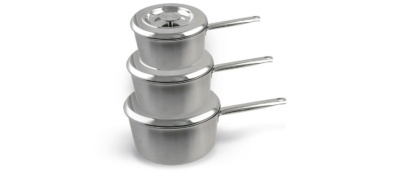 Agacookshop Ss Saucepan Stack W3419